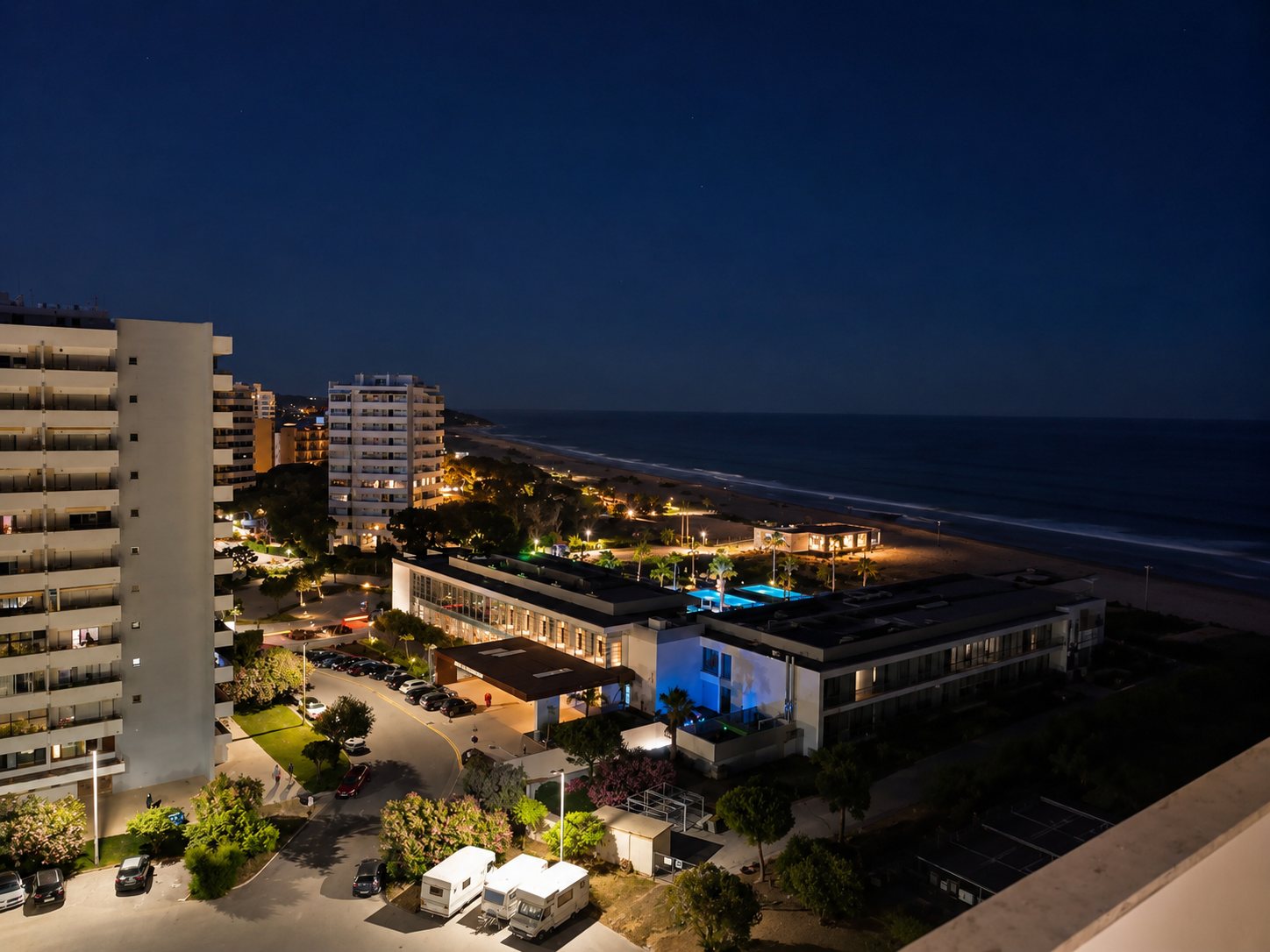 Varanda com vista mar